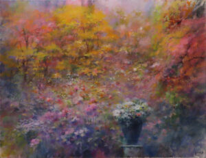 fiori nel parco